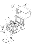 Part Location Diagram of 53001723 Maytag MOTOR, ANTENNA 220-240V 50HZ