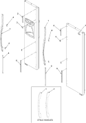 Part Location Diagram of 67004763 Whirlpool HANDLE