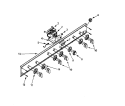 CONTROL PANEL Diagram and Parts List for PRD3630NP  Jenn-Air Range