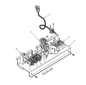 INTERNAL CONTROLS Diagram and Parts List for PRD3030NP  Jenn-Air Cooktop