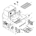 OVEN Diagram and Parts List for PRD3630NP  Jenn-Air Range
