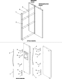 Part Location Diagram of 67004116 Whirlpool CLEAT- HAN