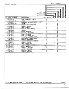 Cabinet Page 2 Diagram and Parts List for LNC7749A77  Maytag Dryer