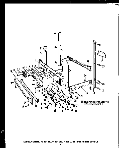 Section 17 Diagram and Parts List for DCR225-1V-OS  Caloric Dishwasher