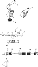 Part Location Diagram of 48434006 Maytag BRUSH ASM-SV TUR BR