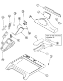 Part Location Diagram of WP22004426 Whirlpool Dispenser Lid