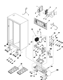 Part Location Diagram of DA31-00010D Samsung Fan Blade Assembly
