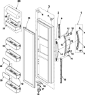 Part Location Diagram of 6002-000227 Samsung SCREW-TAPPING;TH,+,-,2S,