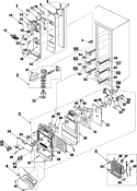 Part Location Diagram of DA63-40119A Samsung Motor Grommet