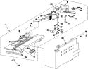 Part Location Diagram of DA31-00039F Samsung Geared Motor