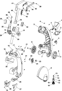 Part Location Diagram of 93001370 Maytag LOWER HANDLE - REAR