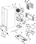 MACHINE COMPARTMENT - COMPRESSOR Diagram and Parts List for RS2630WW  Maytag Refrigerator
