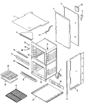 Part Location Diagram of 3807F712-51 Whirlpool SUPPORT