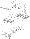 COMPRESSOR & COND MOTOR Diagram and Parts List for JSD2697KEY  Jenn-Air Refrigerator
