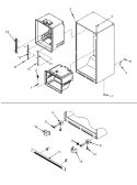 INTERIOR CABINET Diagram and Parts List for JBL2256HES  Jenn-Air Refrigerator
