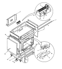 BODY Diagram and Parts List for PRD3030NP  Jenn-Air Cooktop