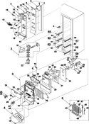 REFRIGERATOR COMPARTMENT Diagram and Parts List for RS2544SL  Maytag Refrigerator