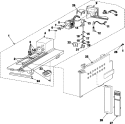 ENCLOSURE ASSEMBLY Diagram and Parts List for RS2520SW  Maytag Refrigerator