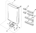 Part Location Diagram of DA63-01263C Samsung Lower Guard