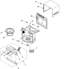Part Location Diagram of DE64-00889A Samsung PANEL-OUTER;MW8ROWC,SECC