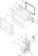 Part Location Diagram of DE66-20010A Samsung BUTTON-PUSH;-,-,17.6G,-,