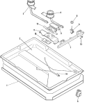 BODY Diagram and Parts List for LGC1330ADC  Admiral Cooktop
