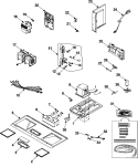 Part Location Diagram of DE80-10108C Samsung BASE-BOTTOM;SSOTR (1.4CU