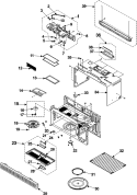 Part Location Diagram of DE61-00407A Whirlpool USE SAM DE61-00407A