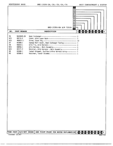 Unit Compartment And System Page 3 Diagram and Parts List for 19384A  Admiral Refrigerator