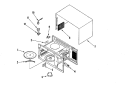 BODY / CAVITY Diagram and Parts List for MMC5193AAB  Maytag Microwave