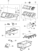 Part Location Diagram of 34001485 Whirlpool HARNESS- W