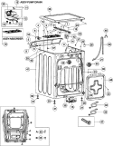 Part Location Diagram of 34001326 Whirlpool GUIDE-WIRE