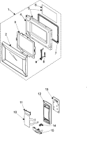 Part Location Diagram of DE67-20187A Samsung SCREEN-DOOR;3RD-1,SAN,T2