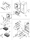Part Location Diagram of 67002223 Whirlpool Kickplate Grille