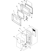Part Location Diagram of DE34-00090K Samsung SWITCH MEMBRANE;MS1470WA