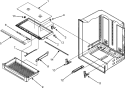 PANTRY ASSEMBLY Diagram and Parts List for MBF2562HEW  Maytag Refrigerator