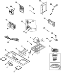 Part Location Diagram of W10126787 Whirlpool MAGNETRON