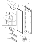 Part Location Diagram of 67003136 Whirlpool USE WPL 67004268