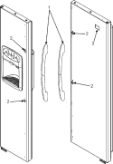 Part Location Diagram of 61002508 Whirlpool NAMEPLATE (Black)