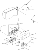CABINET BACK (GC2227HEKB / S / W) Diagram and Parts List for GC2227HEKS  Maytag Refrigerator