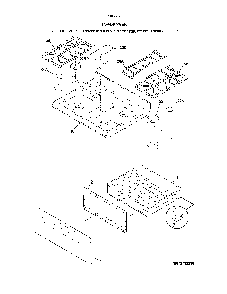 Top/Drawer Diagram and Parts List for 79074232315  Kenmore Range