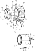Part Location Diagram of 34001301 Whirlpool SPONGE-HOS