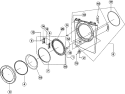 Part Location Diagram of 35001120 Whirlpool SUPPORT-HI