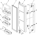 Part Location Diagram of DA97-00697D Samsung Dairy Guard
