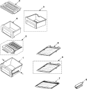 Part Location Diagram of DA67-00533F Whirlpool DISCONTINUED