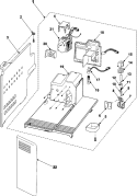 ENCLOSURE Diagram and Parts List for RS265LABP  Maytag Refrigerator