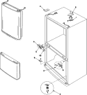 Part Location Diagram of DA67-00178A Samsung S/w Door Cap