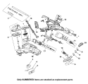 HAND STEAMER COMPLETE Diagram and Parts List for H1005---  Hoover Upright Vacuum