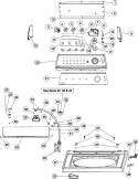 Part Location Diagram of 21001854 Whirlpool FLUME Assembly