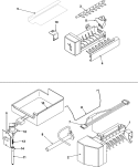 OPTIONAL ICE MAKER KIT - IC510S Diagram and Parts List for GC2225PEKS  Maytag Refrigerator